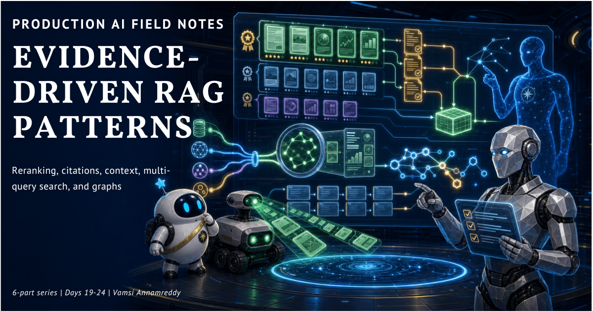 Evidence-Driven RAG Patterns