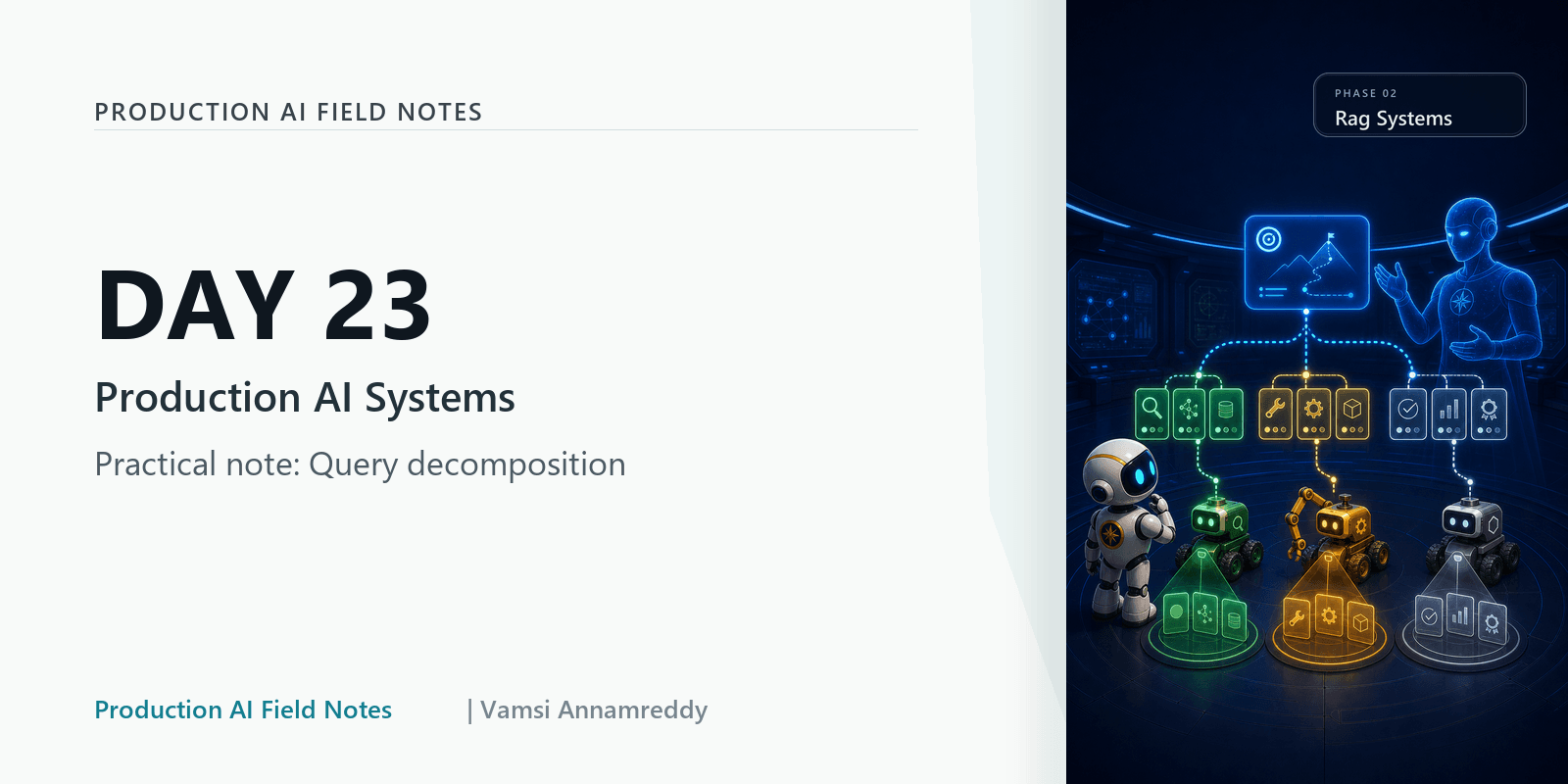 Day 23: Why complex AI questions need decomposition