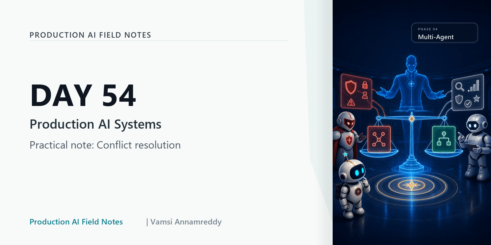 Day 54: Why multi-agent systems need decision rules