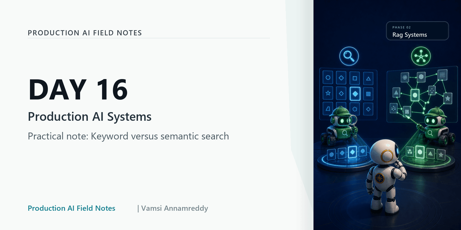 Day 16: Why keyword search and semantic search both matter